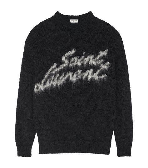 yves saint laurent pour homme sweatshirt|saint laurent cashmere sweater.